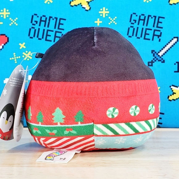 Squishmallow Luna the Penguin 5" UltraSoft Stuffed Christmas Holiday Plush NWT - Picture 4 of 12